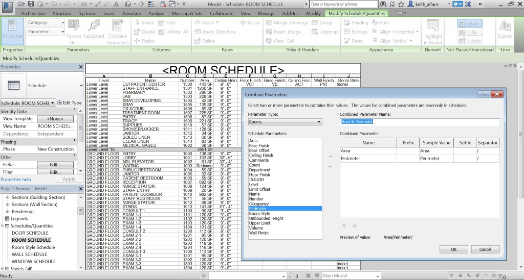Data sharing within Revit 2017 has been improved with new tools that simplify the reuse of schedules.  