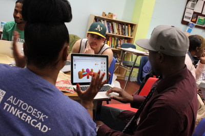 Hip Hop Pioneer Roxanne Shante Uses Autodesk Tinkercad to Inspire Hip Hop Architecture Camp Participants