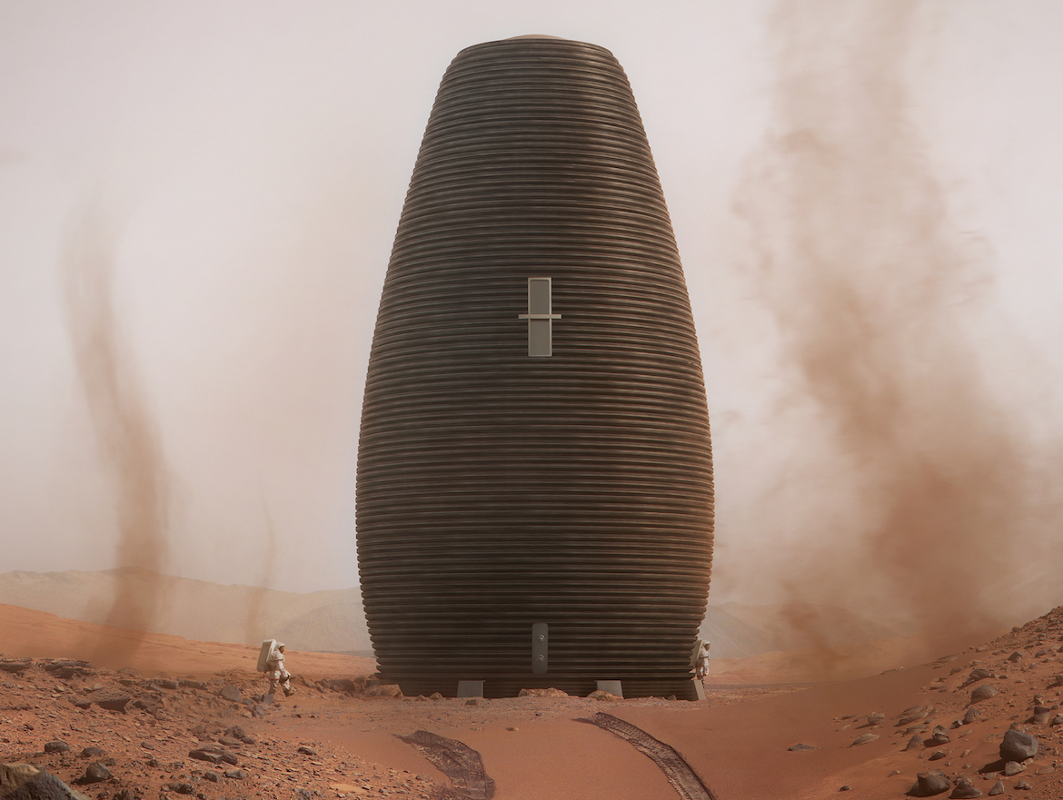 Teams Design 3D Printed Habitats for Mars