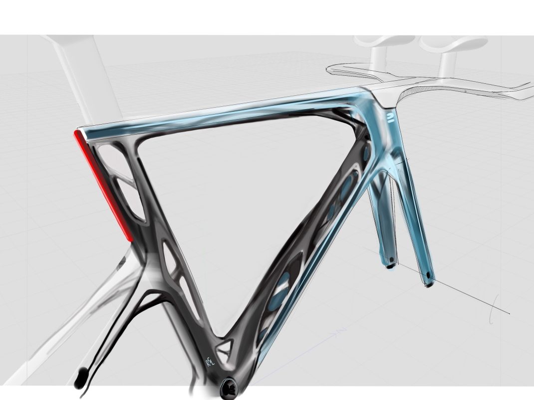 decathlon bike frame