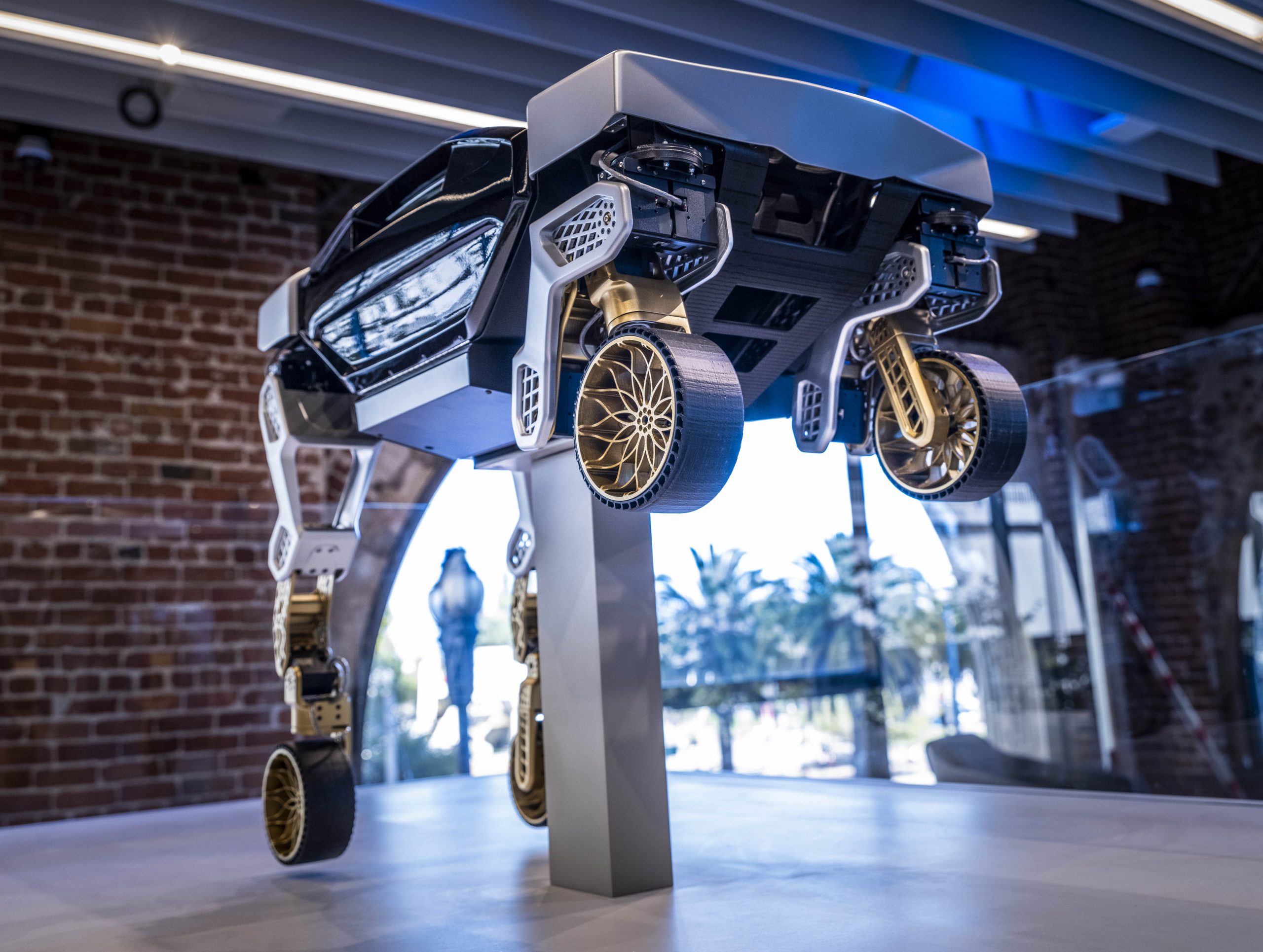 Hyundai exhibit in the reimagined Autodesk Gallery in San Francisco, CA.