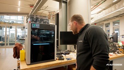 Mike Schultz at the Autodesk Boston Tech Center Mike Schultz at the Autodesk Boston Tech Center