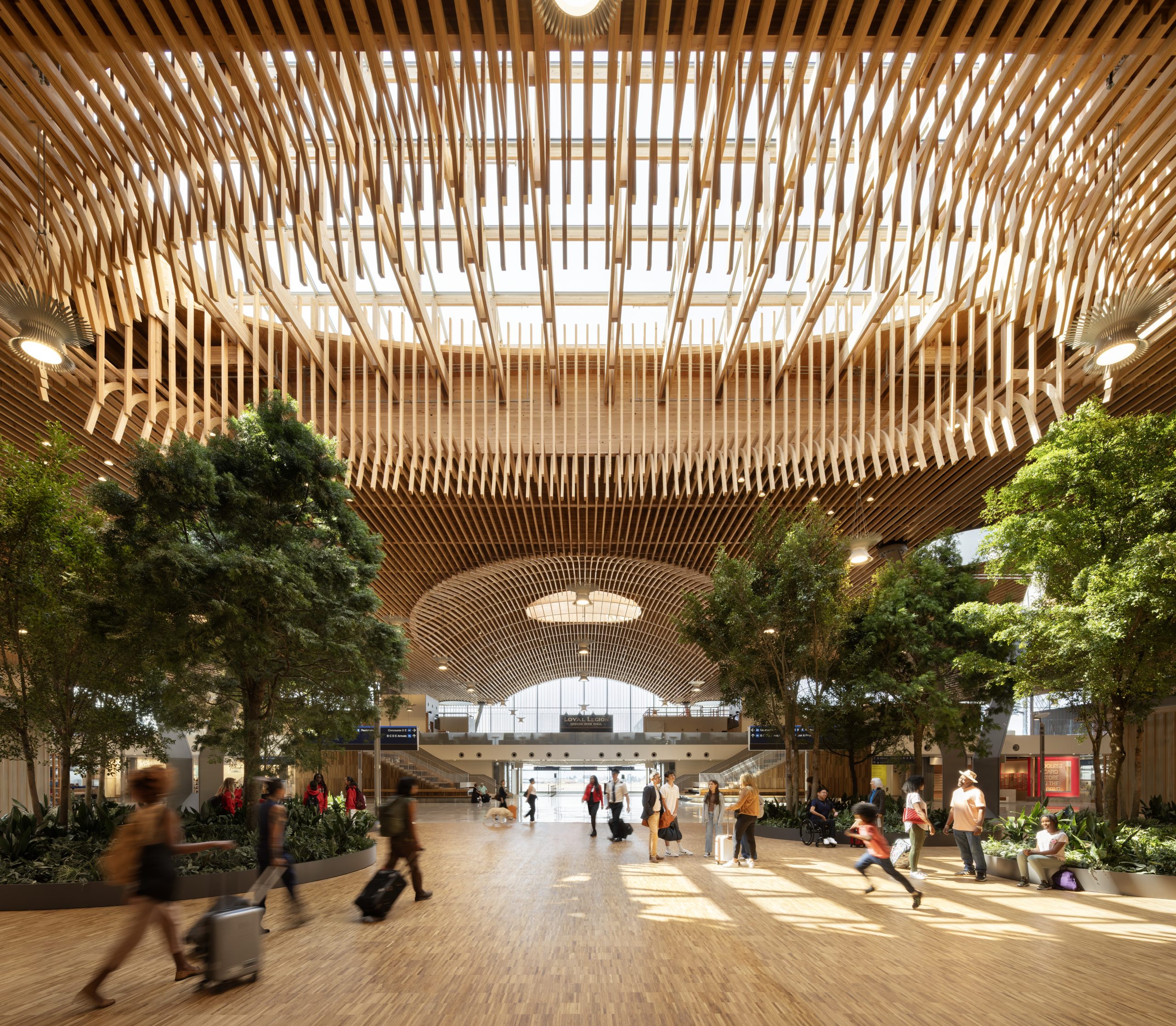 A new kind of airport is built in Portland, with the help of connected workflows