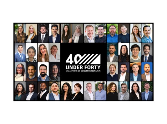 Autodesk celebrates the 40 Under 40 Champions of Construction for 2026