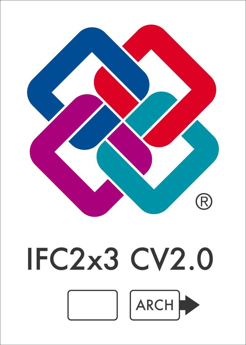 IFC2x3CertificationLogo_ARCH-E