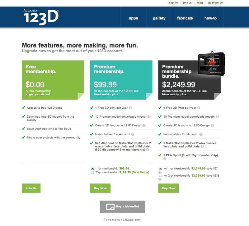 123D Premium Membership Bundle Screenshot